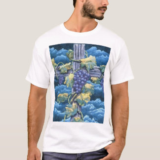 Ik ben de wijnstok t-shirt