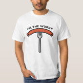 Ik ben de Wurst T-shirt (Voorkant)