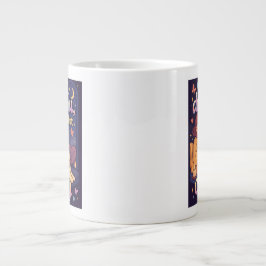 Ik ben delulu, maar gezellig 2 extra grote beker