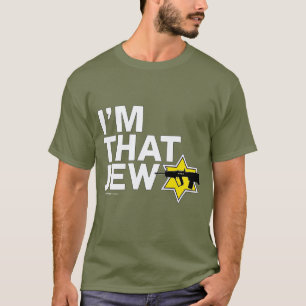 "IK BEN DIE JOOD" Joodse zelfverdediging T-shirt