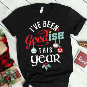 Ik Ben Dit Jaar Goedish Kerstmis T-shirt