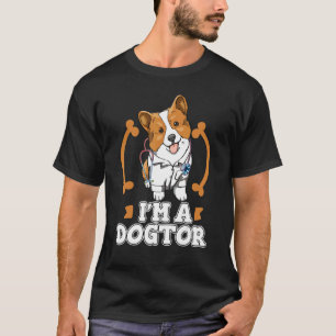 Ik ben Dogtor Dog Women Corgi Doggy Love 1 T-shirt