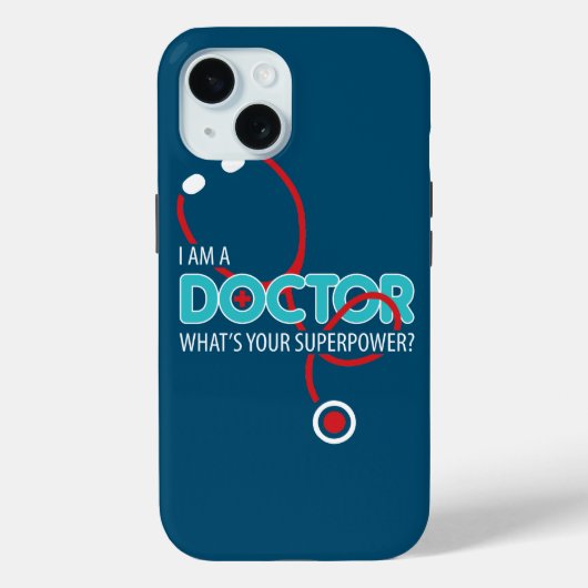 Ik ben dokter Case-Mate iPhone case (Achterkant)