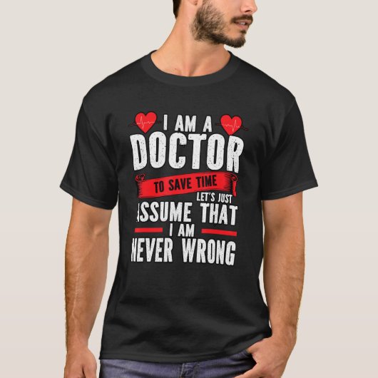 Ik ben dokter Heroes Medical Worker Frontliners T-shirt (Voorkant)