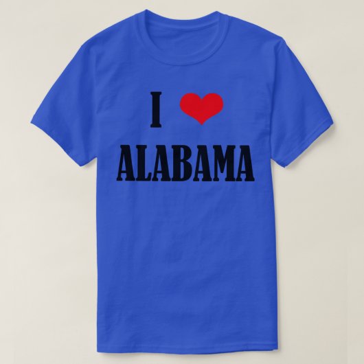 Ik ben dol op Alabama TShirt 4 (Design voorkant)