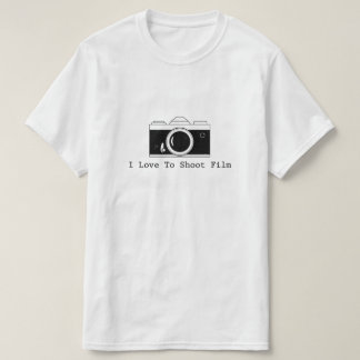 Ik ben dol op film t-shirt