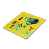 Ik ben dol op Hillary USA Art Print Tegeltje (Zijkant)