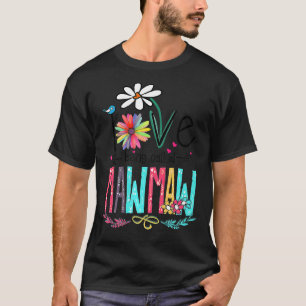 Ik ben dol op Mawmaw Sunflower Moederdag T-shirt