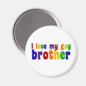 Ik ben dol op mijn homebroeder magneet (Voorkant / Achterkant)