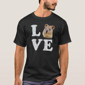 Ik ben dol op Quokkas T-shirt Australian Quokka Lo