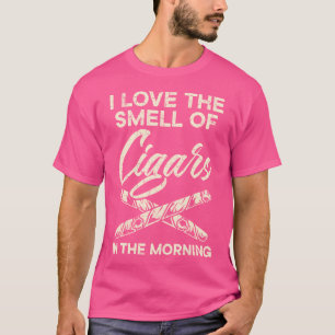 Ik ben dol op sigarettenrook. t-shirt