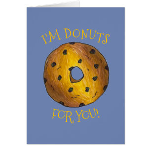 Ik ben donuts voor je Blueberry Cake Doughnut Love