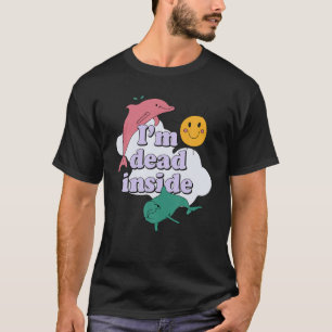 Ik ben dood binnen t-shirt