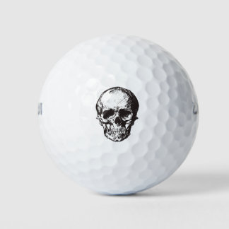 Ik ben doodschedel golfballen