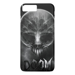 Ik ben Doom Fractal Skull iPhone 8 Plus / 7 Plus Hoesje