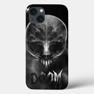 Ik ben Doom Fractal Skull iPhone 13 Hoesje