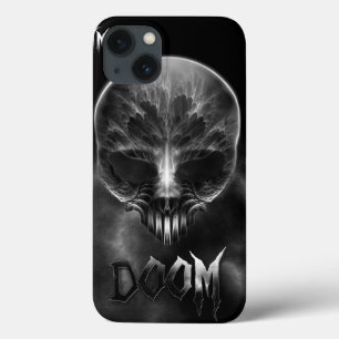Ik ben Doom Fractal Skull iPhone 13 Hoesje