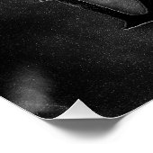 Ik ben Doom Fractal Skull Perfect Poster (Hoek)