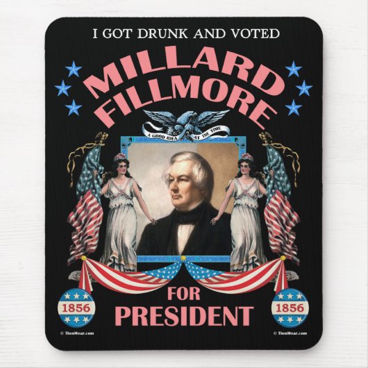 "Ik ben Drink en heb Fillmore gestemd!" Mousepad Muismat (Voorkant)