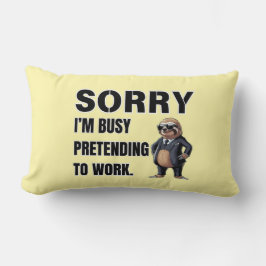 Ik ben druk bezig met doen alsof ik Sierkussen wer Kussen