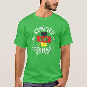 Ik ben Duitse vlag St Patrick's Day Gi T-shirt