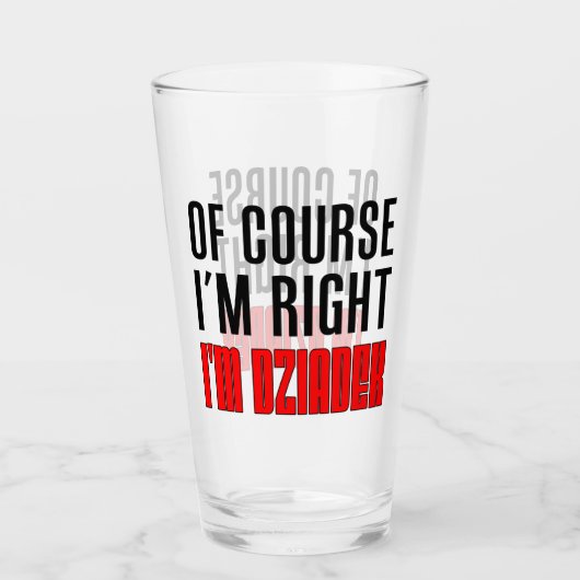 Ik ben Dziadek. Glas (Voorkant)