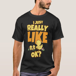 Ik ben echt dol op Ducks Ok Duck Family T-shirt