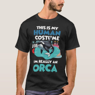 Ik ben echt een orka - Mariene bioloog walvisliefh T-shirt