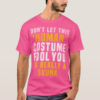 Ik ben echt een stinkdier Halloween makkelijk grap T-shirt