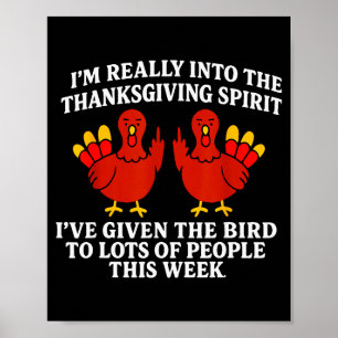 Ik ben echt in de Thanksgiving-sfeer Ik heb T Poster