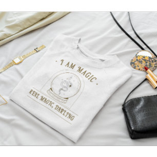 Ik ben echt magisch, verheffend bericht t-shirt