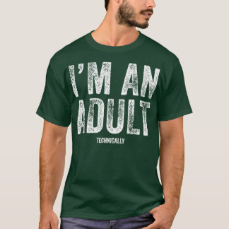 Ik ben een 18e brute 18e bruidsschat t-shirt