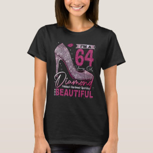 Ik ben een 64 jaar oude diamant, 64 en Fabulous Bi T-shirt