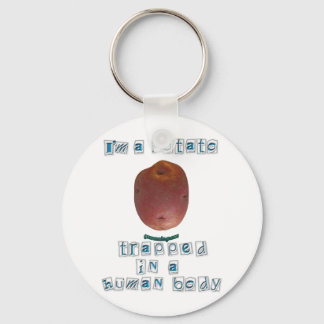 Ik ben een aardappel sleutelhanger