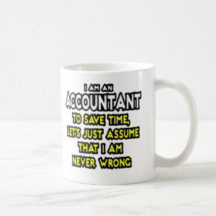 IK BEN EEN ACCOUNTANT KOFFIE MOK