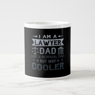 Ik ben een advocaat vader extra grote beker