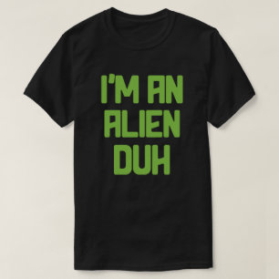 Ik ben een Alien Easy Halloween Costume Party T-shirt
