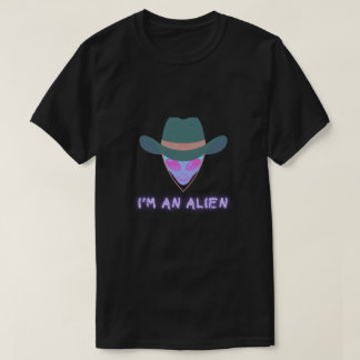"IK BEN EEN ALIËN" T-shirt - Cowboy