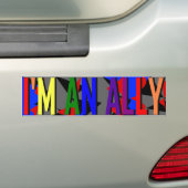 Ik ben een Ally Bumpersticker (Op auto)