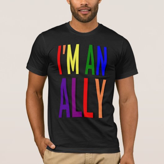 Ik ben een Ally Shirt (Voorkant)