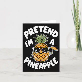 Ik ben een ananas kaart