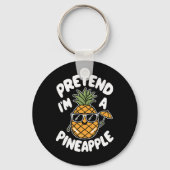 Ik ben een ananas sleutelhanger (Voorkant)
