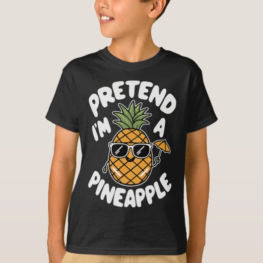 Ik ben een ananas t-shirt (Voorkant)