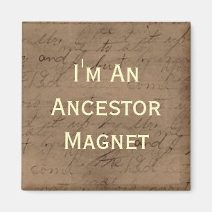Ik ben een Ancestor Magnet Magneet