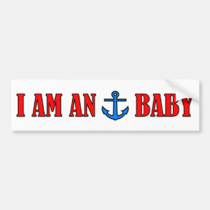 Ik ben een Anchor Baby Bumpersticker