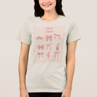 Ik ben een atleet Tri-Blend shirt