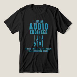 Ik ben een audio engineer Tri-Blend shirt
