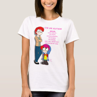 Ik Ben Een Autisme Moeder T-shirt
