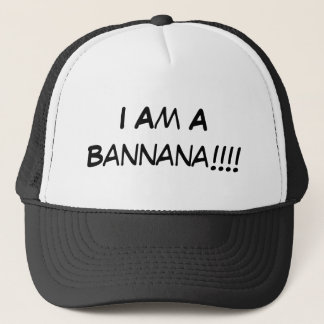Ik ben een banaan!!!!!! trucker pet
