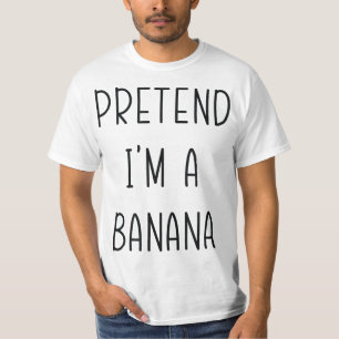 Ik ben een Banana Funny Halloween Humor Costume T-shirt